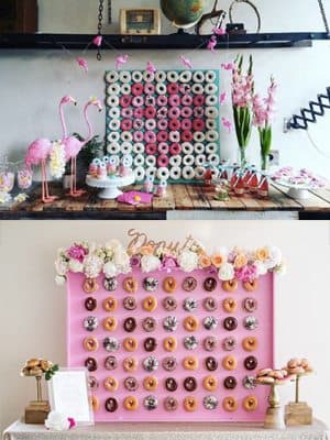 【甜到入牆！】婚宴必備的donut wall