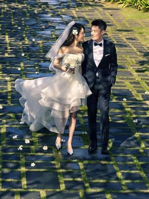 林心如的婚紗、婚戒和婚鞋原來是這些品牌！