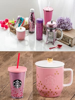 STARBUCKS 情人節系列咖啡杯 洋溢戀愛的感覺