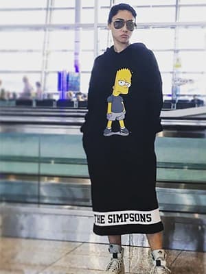 閨蜜潮著The Simpsons