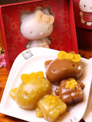 相機食先！Hello Kitty立體年糕萌爆