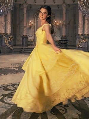 【美女與野獸狂熱】Emma Watson童話婚紗禮服