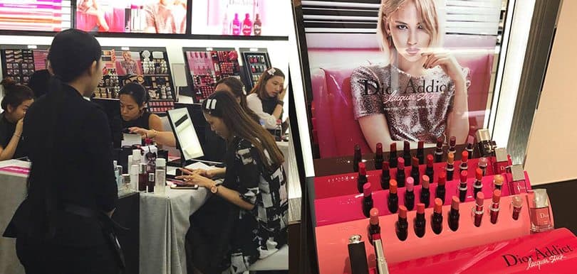 shedates x Dior Lacquer Lips Workshop