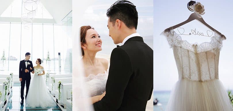 【愛紗結婚】日本沖繩教堂海天一色