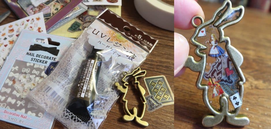 【DIY教學】自製Alice風滴膠小飾物