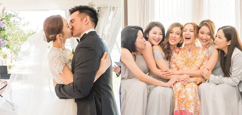王君馨紐約圓婚榮升章太