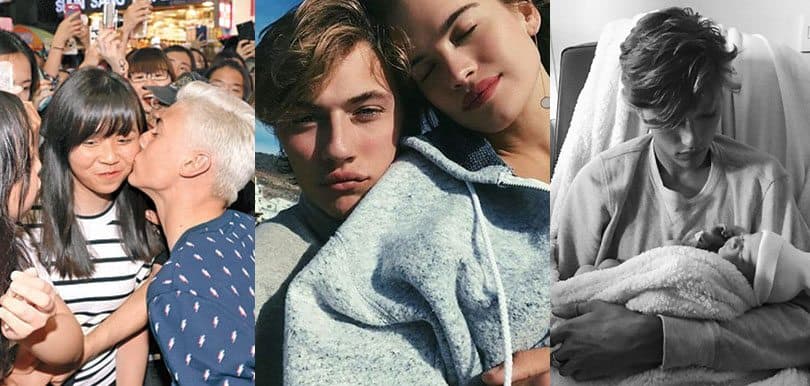 年僅19歲當爸！小鮮肉男模Lucky Blue Smith女兒出世了