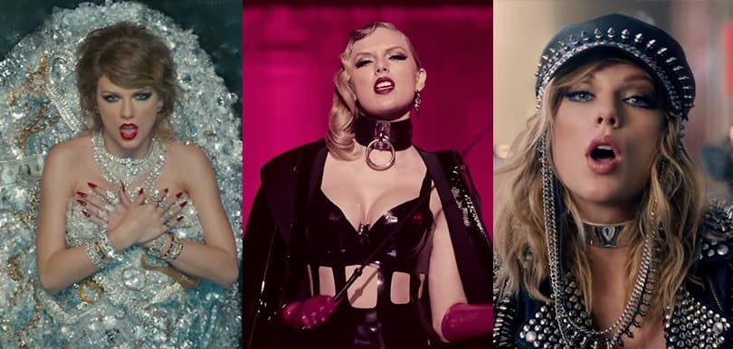 盤點Taylor Swift新歌MV十個超爆造型！
