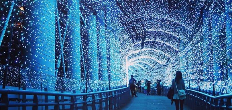 期間限定開放！新北市超夢幻星空隧道影靚相