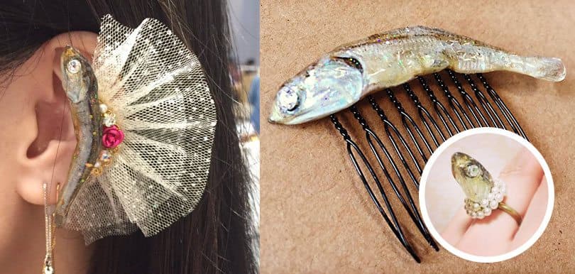 魚乾不只可以吃！鑲上水晶變飾物係咩玩法？