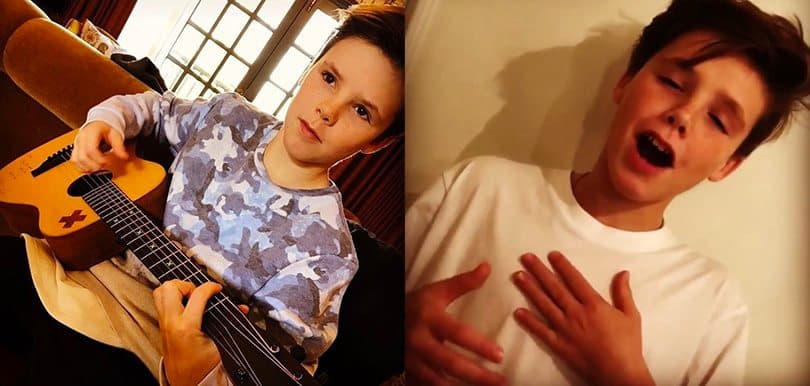 七情上面超可愛！碧咸兒子Cruz小奶音翻唱流行曲