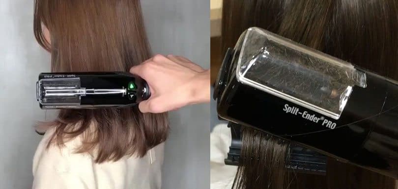 超神奇！一拉立即剪走毛躁開叉的頭髪神器