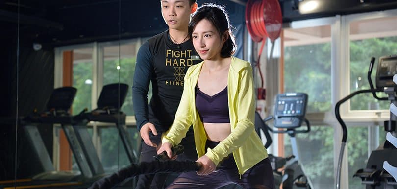女生動起來！龔嘉欣做Gym操肌初體驗