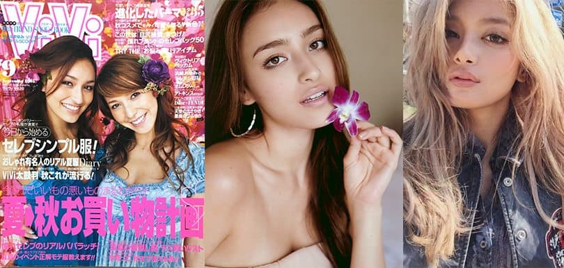 那些年的《ViVi》混血Model! 除了藤井莉娜，還有她們...