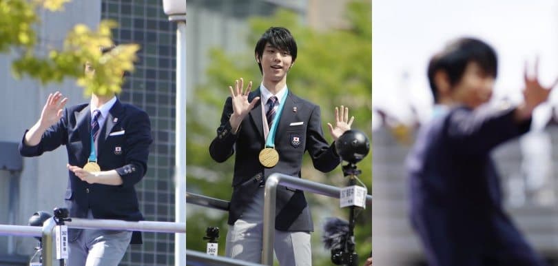 羽生結弦「王子出巡」，網民比賽鬥「影得差」？