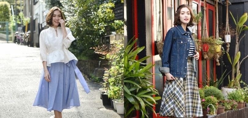 春夏不能沒有的fashion item：4個不同風格的半截裙穿搭