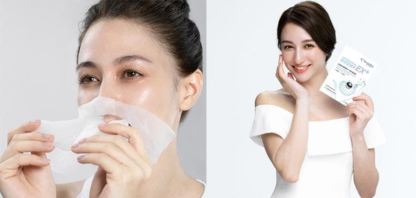 以「黑」制黑！「一片雙效」面膜還原亮白肌