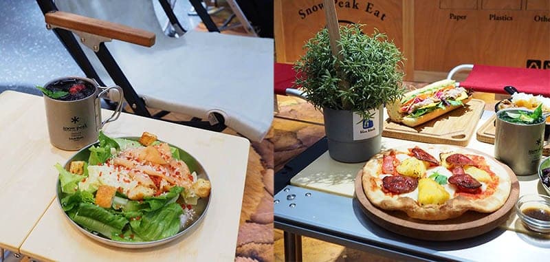 假裝去露營！戶外風咖啡室 輕食體驗