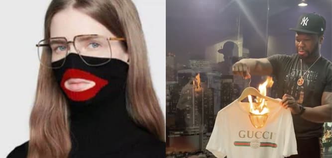 Gucci 黑臉毛衣涉嫌種族歧視！50 Cent 嬲爆 親手燒毀所有Gucci！