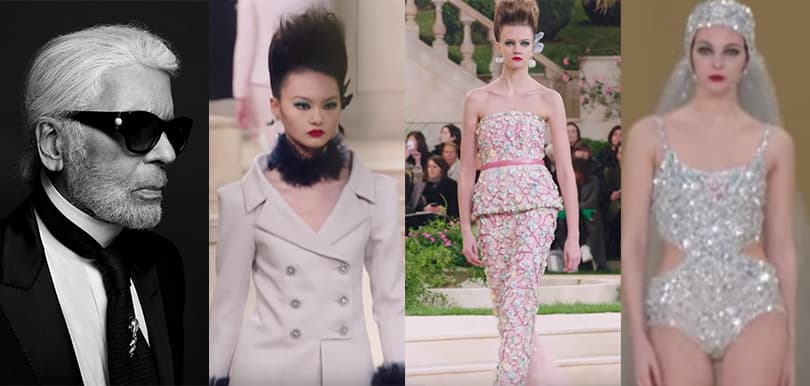 Karl Lagerfeld浮華到最後｜回顧他最後的CHANEL高訂時裝show