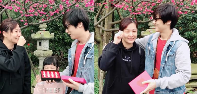 【台灣那對夫妻】老公不忍老婆買二手唇膏！偷偷這樣做令老婆淚崩...
