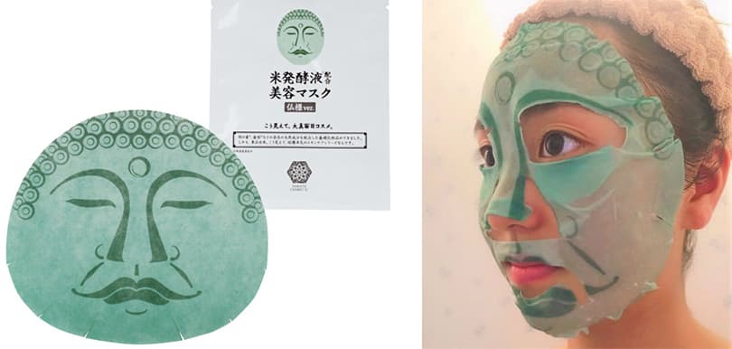 佛系女生必備面膜！邊煲劇邊敷 一秒變身佛像