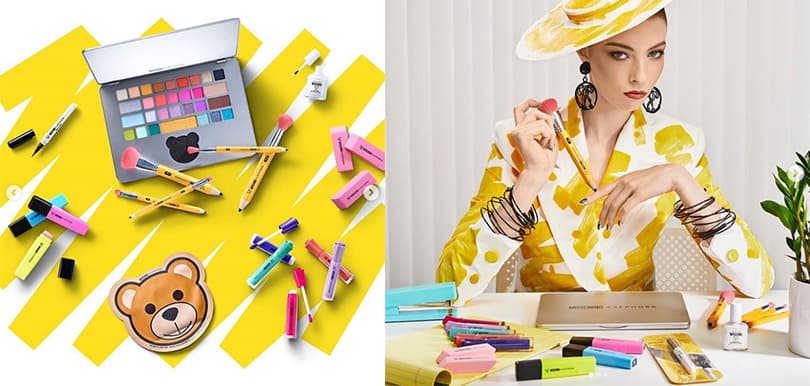 Moschino X Sephora 再度聯乘！MacBook彩妝盤以假亂真！