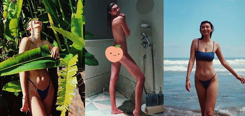 【圖輯】每日一露？王敏德二女王麗嘉盛夏解放全裸曬股