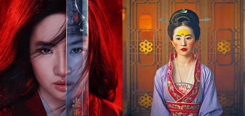 劉亦菲《花木蘭》白臉妝嚇親人？其實跟足古代妝容！