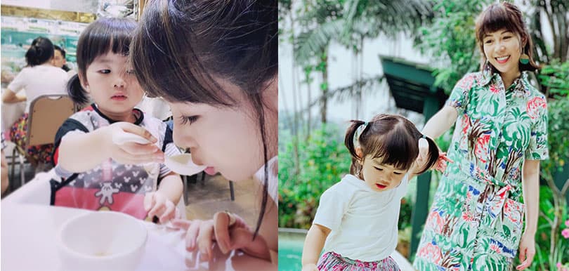 黃婉曼：甜心女兒