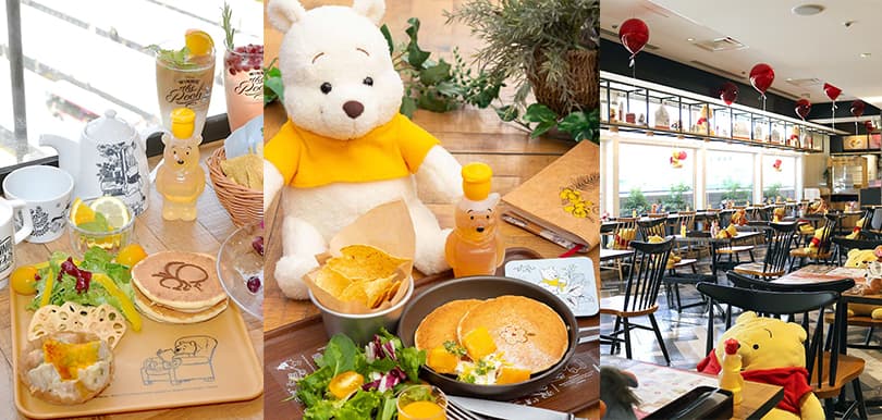 讓小熊維尼包圍著你！東京新宿限定 蜜糖治癒系Honey Cafe