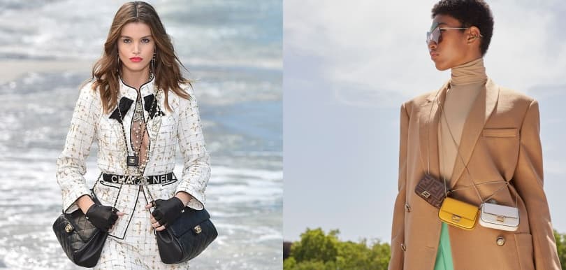 帶兩個手袋出街？Chanel、LV、Fendi這個新潮流你會跟隨嗎？