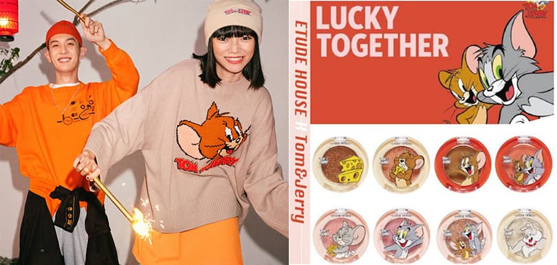 《Tom and Jerry》聯名系列合集！一次過睇有咩化妝品、球鞋、時裝、手袋！