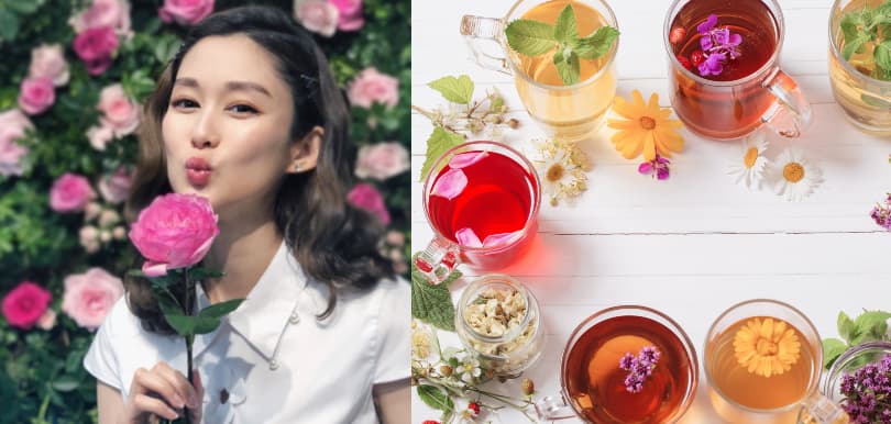 春天就是花花世界！女人要知3款祛濕、美顏、調經花療飲食