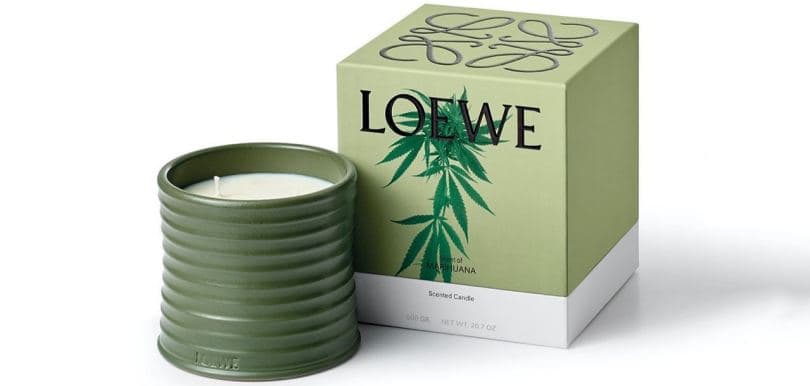 LOEWE首次推出蠟燭，竟然是大麻味？