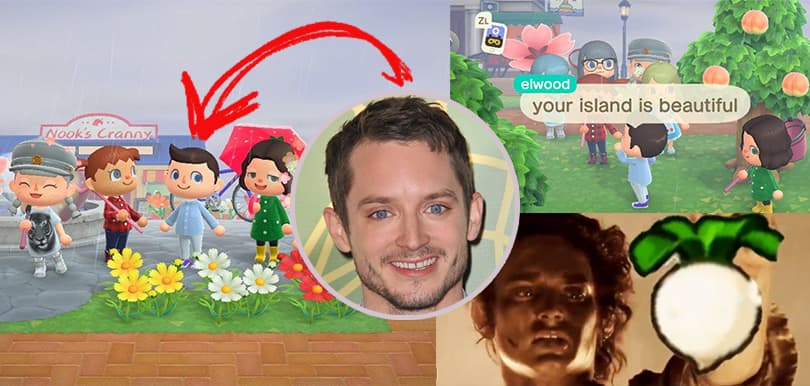 動森賣大頭菜遇《魔戒》Elijah Wood  玩家鬧爆動森變《動物商友會》