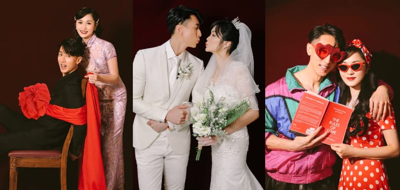 吳尊、林麗吟同框婚照圓夢！老婆等了16年終於有婚紗合照