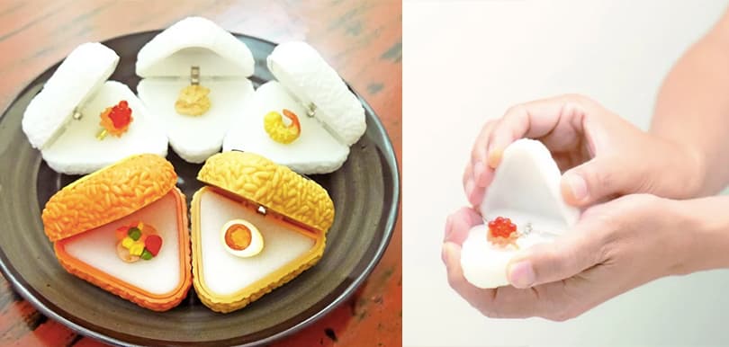 送給你最愛的吃貨女友！日本搞鬼「飯糰戒指」第二彈