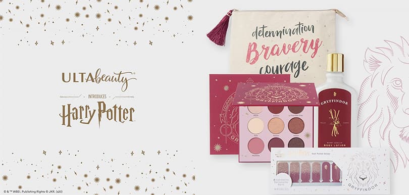 每個學院也有專屬的色系！Ulta Beauty 推出《哈利波特》彩妝系列