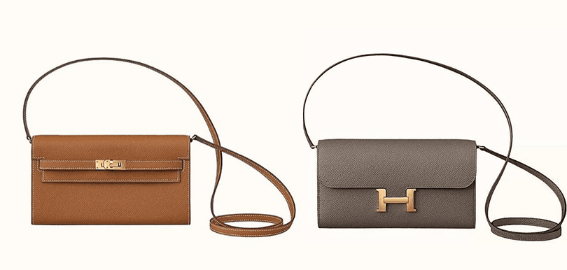Hermès終推出兩款 Wallet on Chain 迷你版Kelly與Constance Long