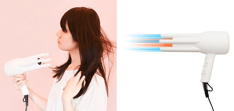 冷熱風同時吹還護髮護頭皮！櫻花妹熱捧「不流汗風筒」成長髮女生夏日救星
