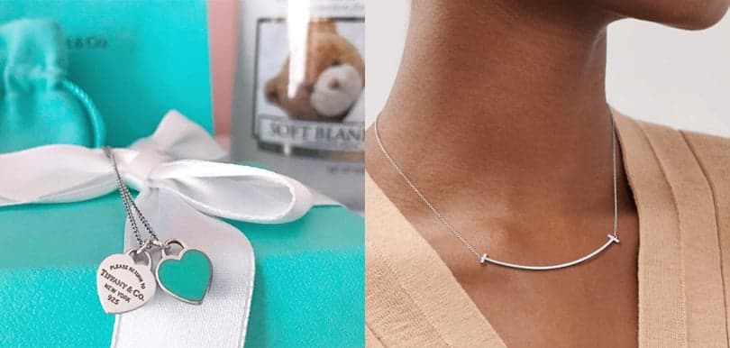 網上才買到純銀版微笑頸鏈！HK$2000 樓下就買到Tiffany&Co.網購多款飾品