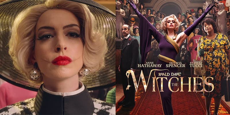 最適合萬聖節睇！Anne Hathaway 畫「小丑嘴」演出《The Witches》