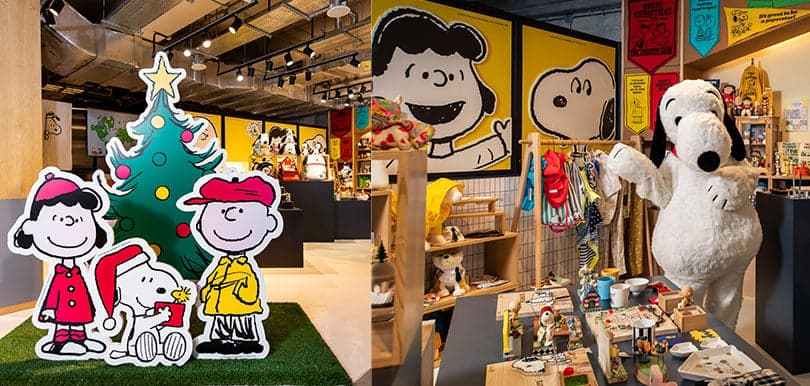 Pinkoi x SNOOPY 慶祝70週年 南豐紗廠聖誕限定店