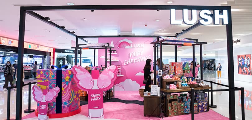 #shego 即刻睇！Lush Fairy Christmas 聖誕期間限定店有咩玩～