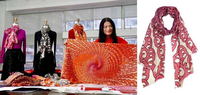 將愛化作關懷 Vivienne Tam "Lovfinity" 圍巾慈善義賣