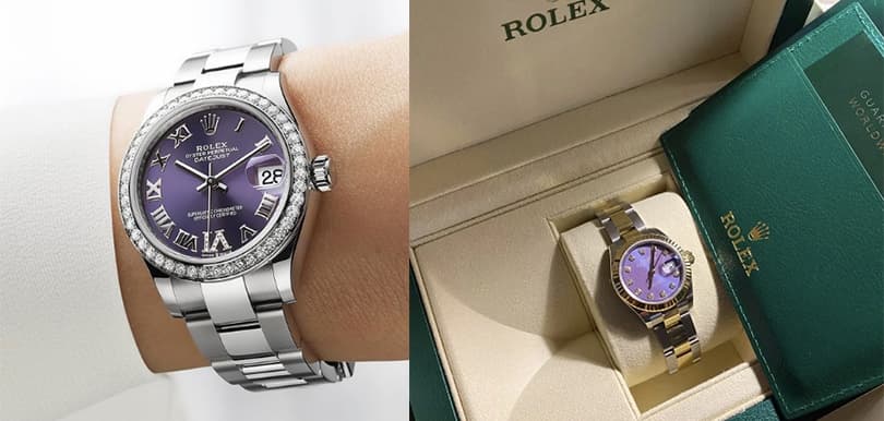 令造型仙氣滿滿 ！保值又耐看 4款「氣質葡萄紫色」Rolex推介