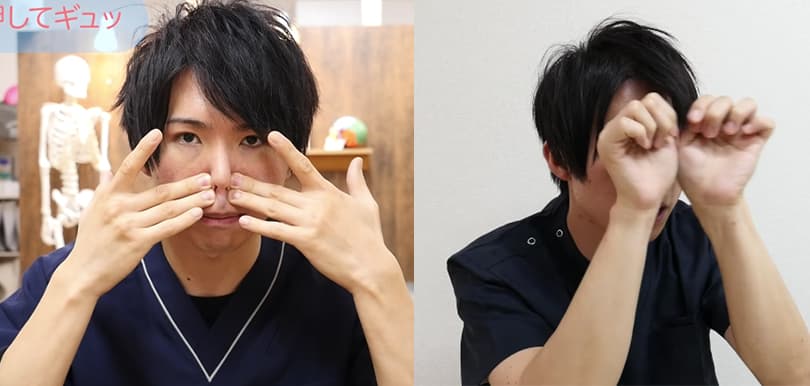 整容級神奇效果！日本整骨師教簡易3分鐘「按摩隆鼻操」