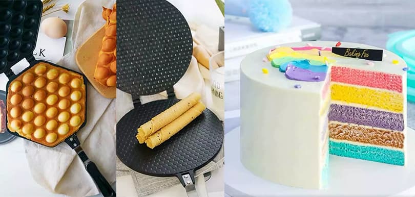 古早味蛋糕、雞蛋仔、蛋卷套裝！宅在家一樣可以DIY美食