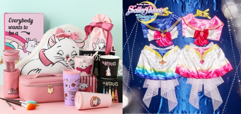 令少女心爆發的聯乘系列：Marie x Francfranc家品、美少女戰士 x PEACH JOHN內衣系列